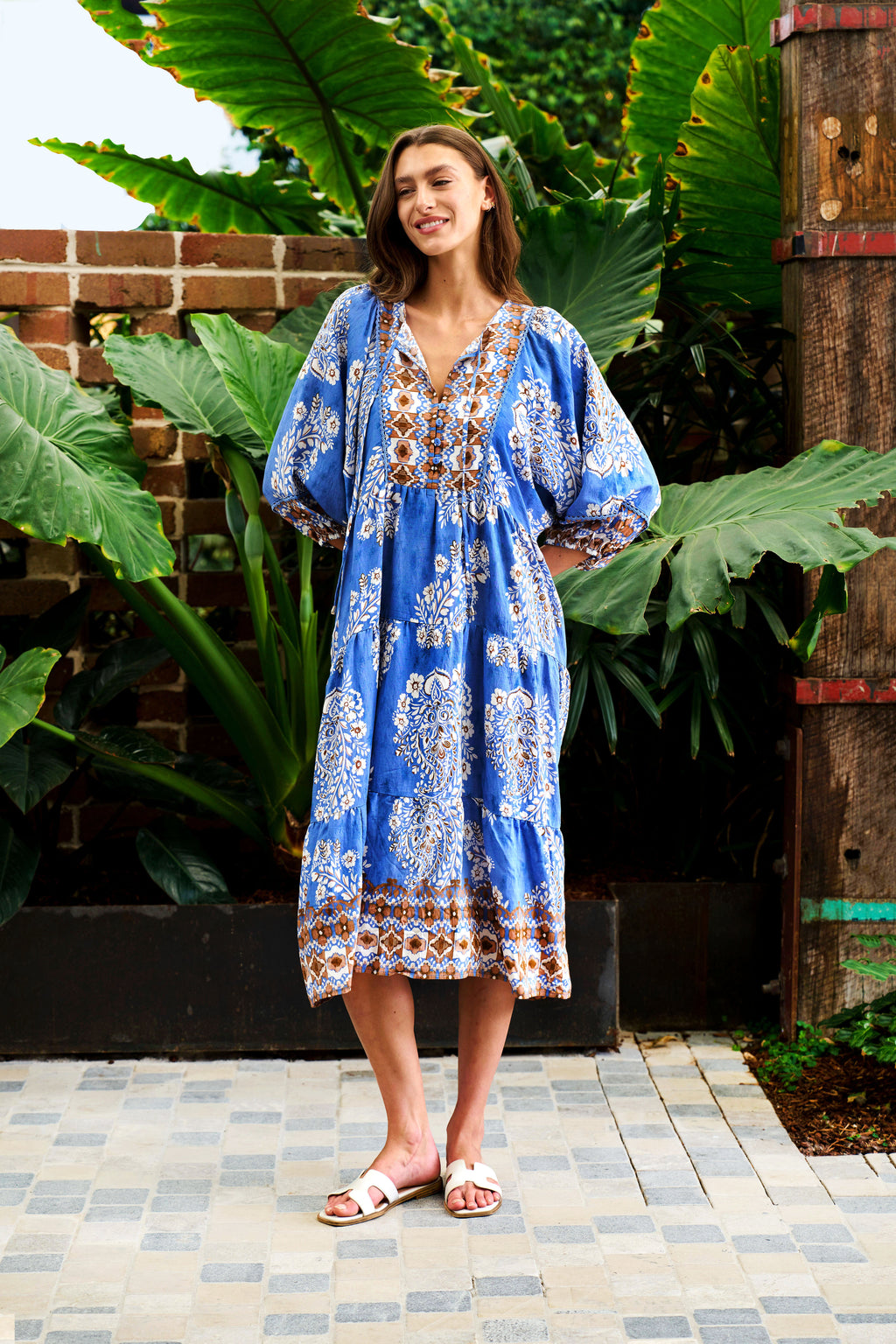 The Gallagher Dress – Blue