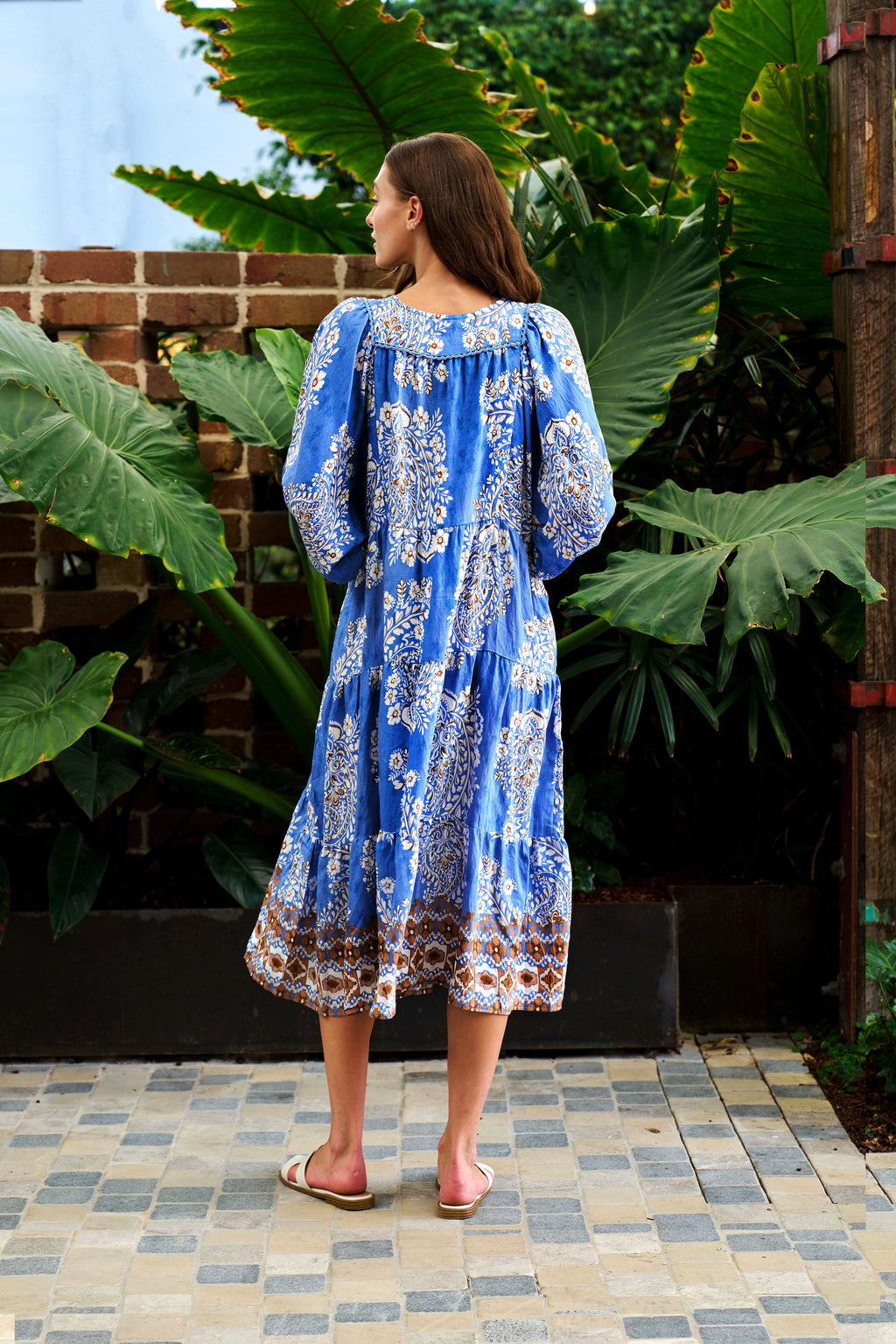 The Gallagher Dress – Blue