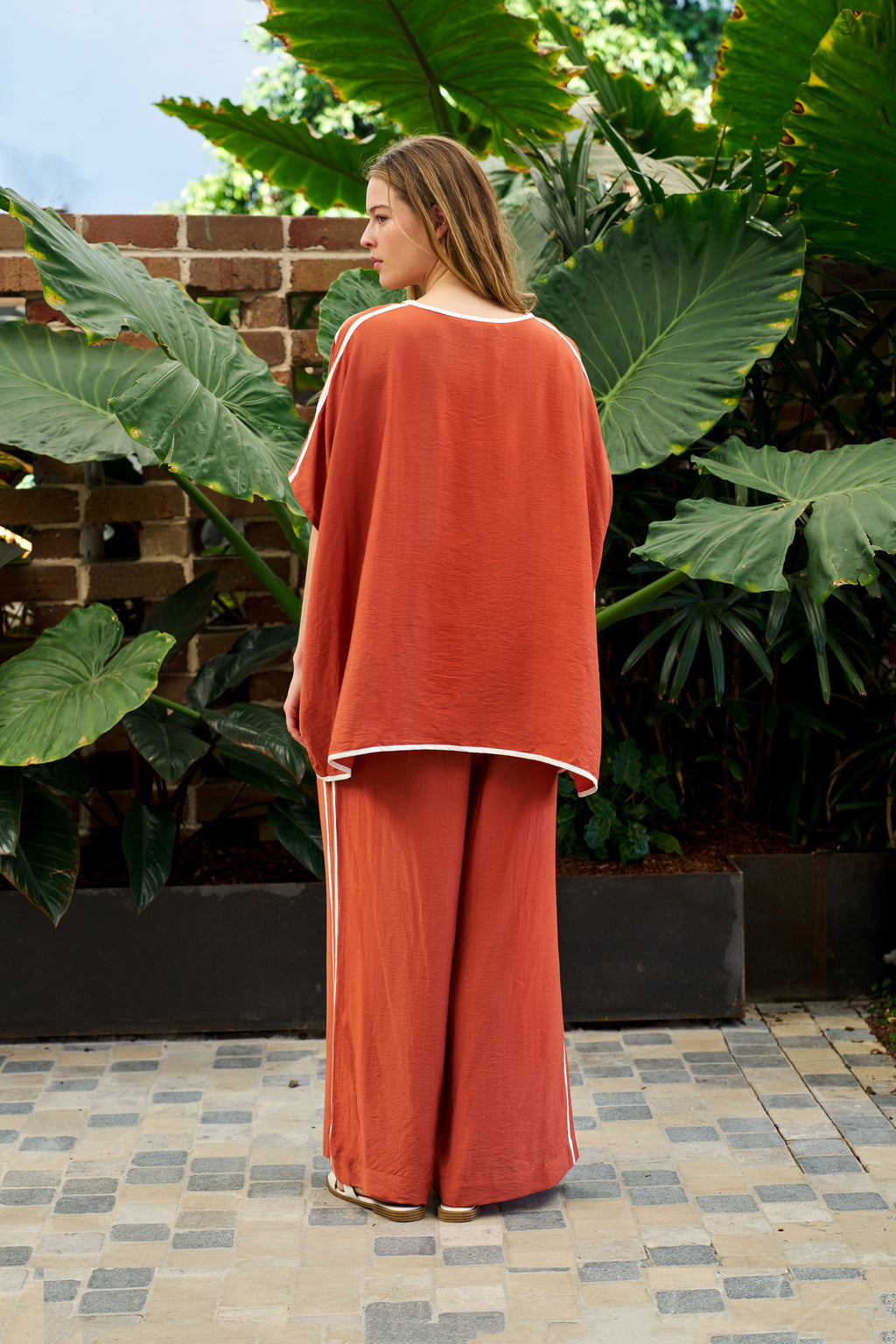 Troy Pants – Rayon Wide-Leg Pants