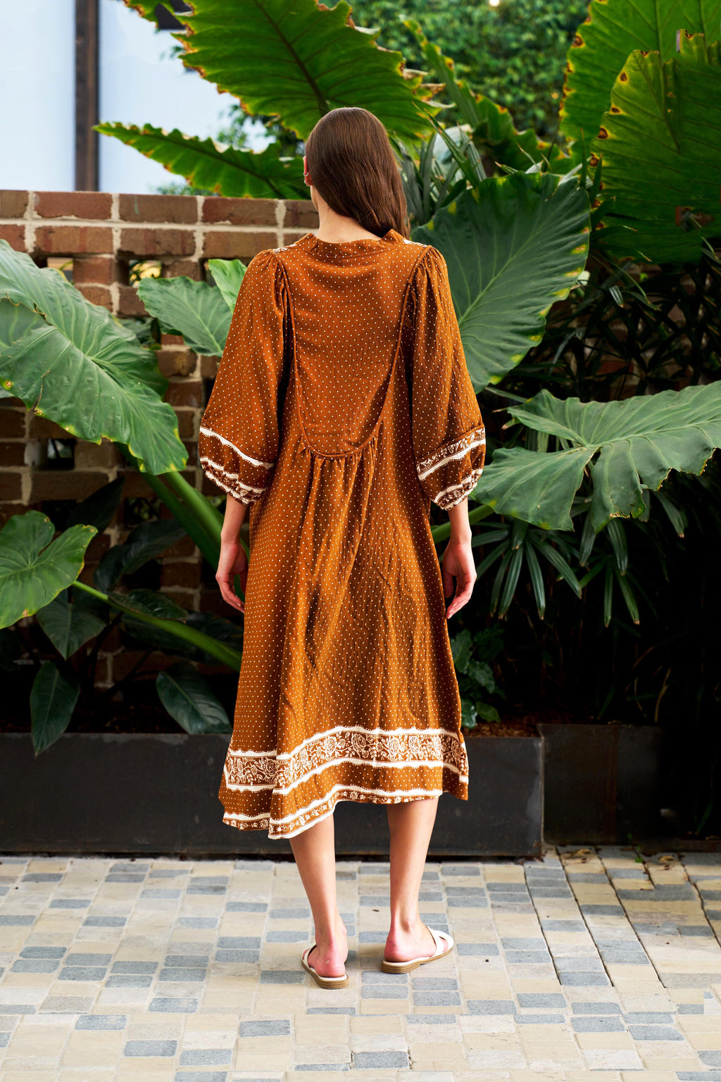 Landry Dress – Brown