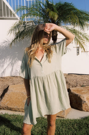 AVALON DRESS SAGE